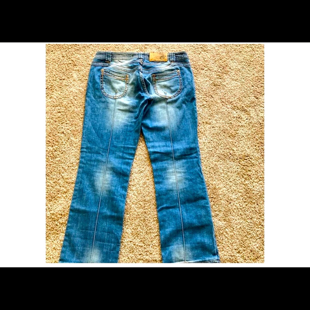 💙💚1-DAY💚JUST CAVALLI💙💚DISTRESSED JEANS💙💚 - Picture 4 of 11